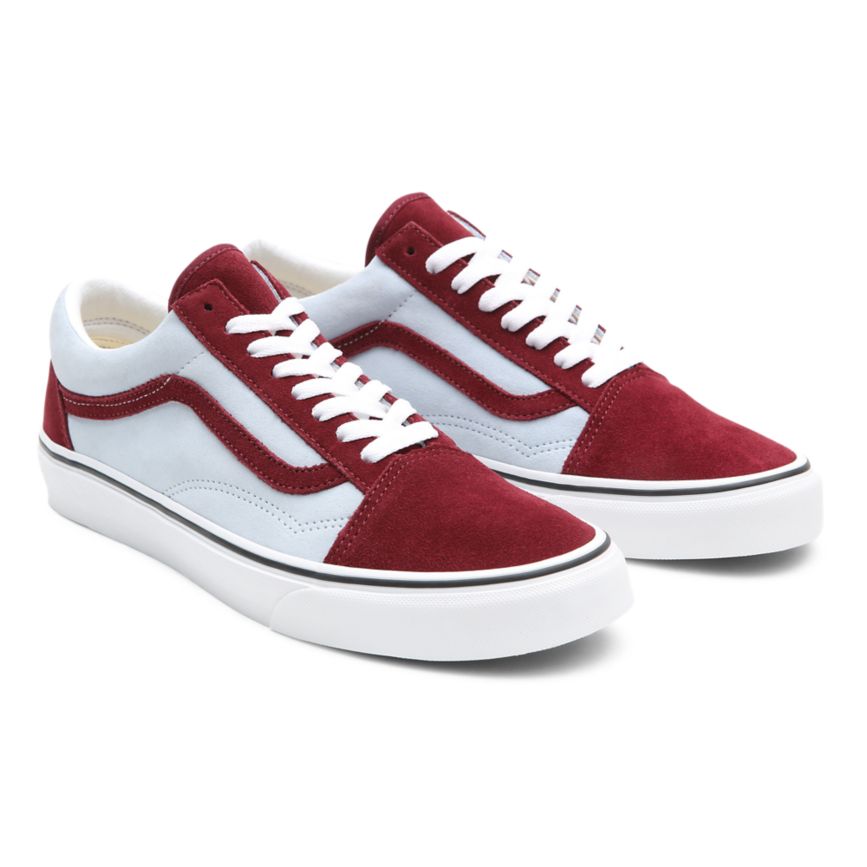 Vans 2-Tone Suede Old Skool Dam Kungsblått/Blå - Vans Låga Skor Sverige (RSAGN1762)